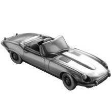 Скульптура-автомобиль 'Jaguar E Type V12 Roadster' Увеличить...